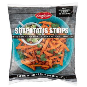 Lantgården Sötpotatis Strips 450g Fryst