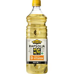 Zeta Rapsolja D-vitaminberikad 0,9L