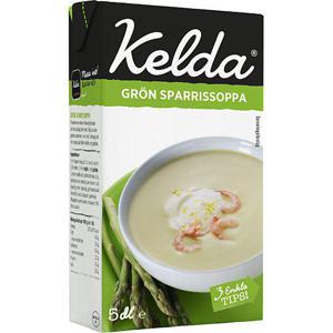 Kelda Grön Sparrissoppa 500ml