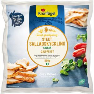 Kronfågel Stekt Salladskyckling Ceasar Fryst 550g