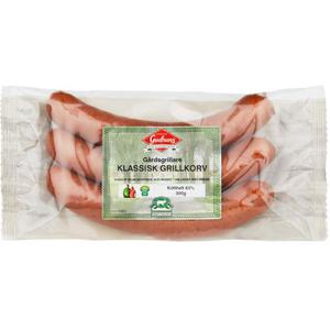 Gudruns Gårdsgrillare Klassisk Grillkorv 300g