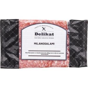 Delikat Milanosalami Skivad 80g