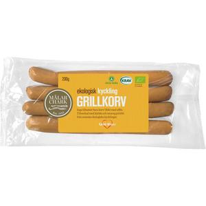 Mälarchark Kycklingrillkorv Skinnfri KRAV 200g