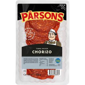 Pärsons Chorizo Skivad 160g Scan
