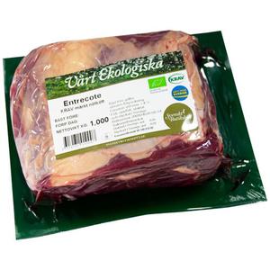 Vårt Ekologiska Entrecote KRAV ca 1kg