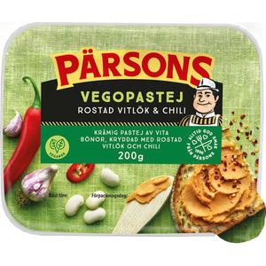 Pärsons Vegopastej Rostad Vitlök &Chili 200g