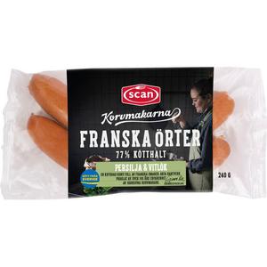 Scan Grillkorv Franska Örter 240g