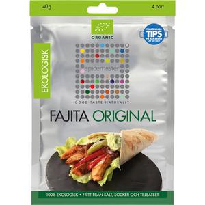 Spicemaster Kryddmix Fajita Original EKO 40g