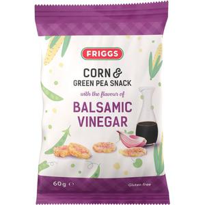Friggs Corn & Green Pea Snack Balsamic Vinegar 60g