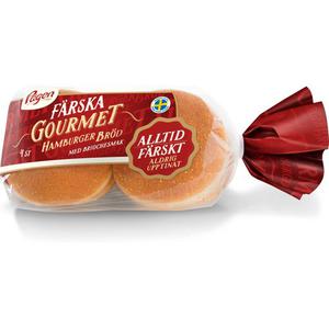 Pågen Färska Gourmet Hamburgerbröd 320g