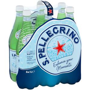 San Pellegrino Mineralvatten 6x1L