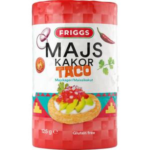 Friggs Majskakor Taco 125g