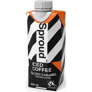 Sproud Iced Coffee Salted Caramel Fairtrade 330ml
