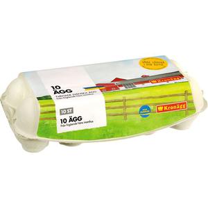 Kronägg Ägg Frigående M/L 10-p 670g