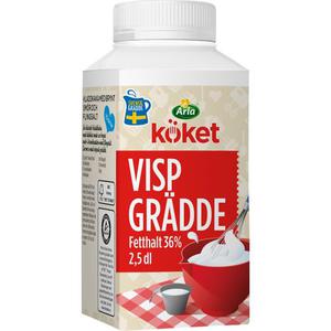 Arla Köket Vispgrädde 36% 2,5dl Arla