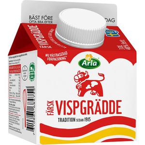 Arla Ko Vispgrädde 40% 3dl Arla