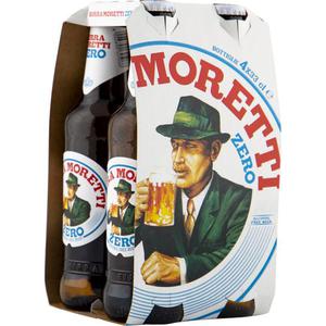 Birra Moretti Öl Alkoholfri 4-p