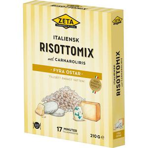 Zeta Risottomix Fyra Ostar 210g