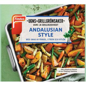 Findus Grönsaksmix Andalusia Style Frysta 500g