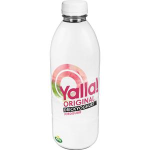 Yalla Drickyoghurt Jordgubb 950ml