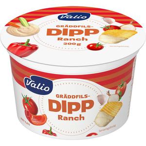 Valio Gräddfilsdipp Ranch 200g