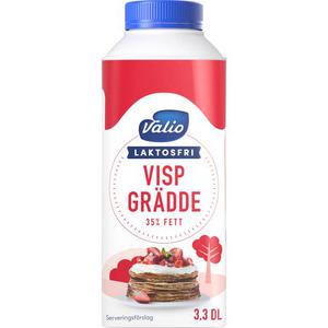Valio Vispgrädde Laktosfri 35% 3,3dl