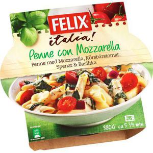 Felix Penne Mozzarella Fryst 380g