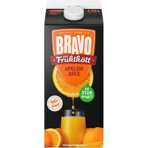 Bravo Apelsinjuice med Fruktkött 1,75L