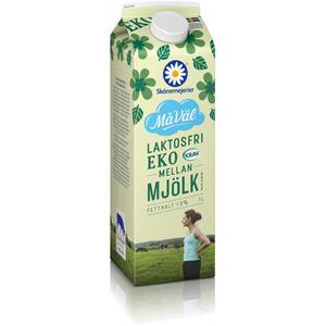 Skånemejerier Mellanmjölk Laktosfri KRAV 1025ml