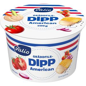 Valio Gräddfilsdipp American 200g