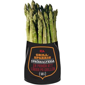 ICA Grillsparris Grön 500g Klass 1