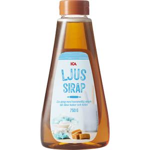 ICA Ljus sirap 750g