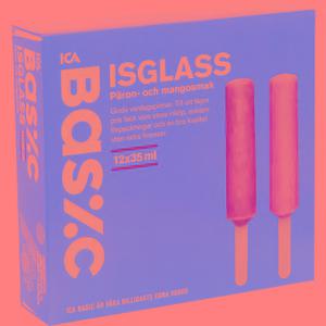 ICA Basic Isglass Päron & Mango 12-p 420ml