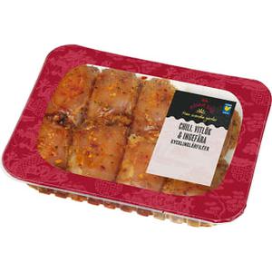 ICA Kycklinglårfiléer chili vitlök ingefära 700g