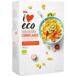 ICA I love eco Cornflakes 500g