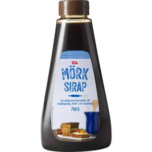ICA Mörk sirap 750g