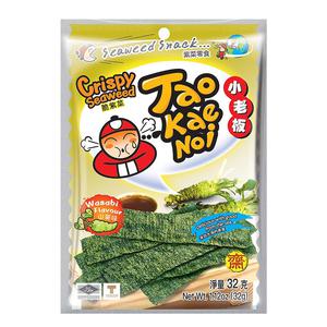 Tao Kae Noi Sjögräschips Wasabi 32g
