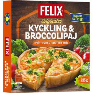 Felix Kyckling & Broccolipaj 215g