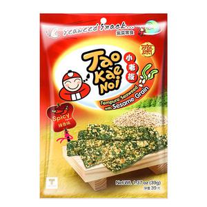 Tao Kae Noi Sjögräschips Tempura med Sesamfrön (Spicy) 39g