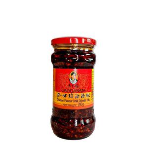 Tofu i Chiliolja med Kycklingsmak, Lao Gan Ma 280g