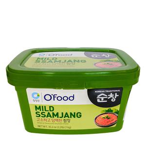 O'Food Mild Ssamjang Smaksatt Sojabönspasta 1kg