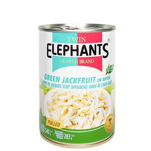 Twin Elephants Strimlad Jackfruit Veganskt substitut 540g