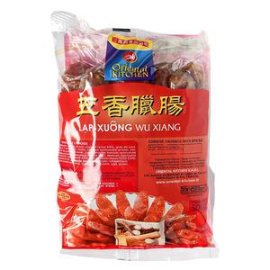 Oriental Kitchen Lap Cheong, Kantonesisk kryddig korv (Five Spice) 500g