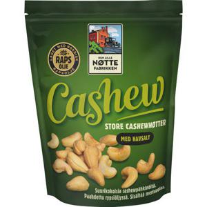 Den Lille Nöttefabrikken Cashewnötter Havssalt 280g