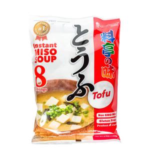 Marukome Misosoppa Tofu (8 portioner)