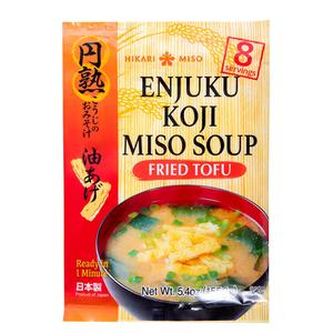 Hikari Miso Enjuku Misosoppa färsk Friterad Tofu 8 portioner