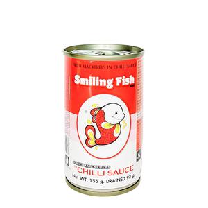 Smiling Fish Fried Makrill i chilisås 155g