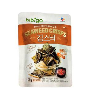 Bibigo Sjögräs och Ris-Snacks BBQ