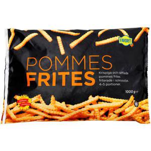 Favorit Pommes Frites Fryst 1kg