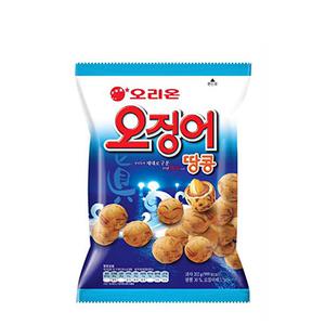 Orion Jordnötssnacks Med Bläckfisksmak